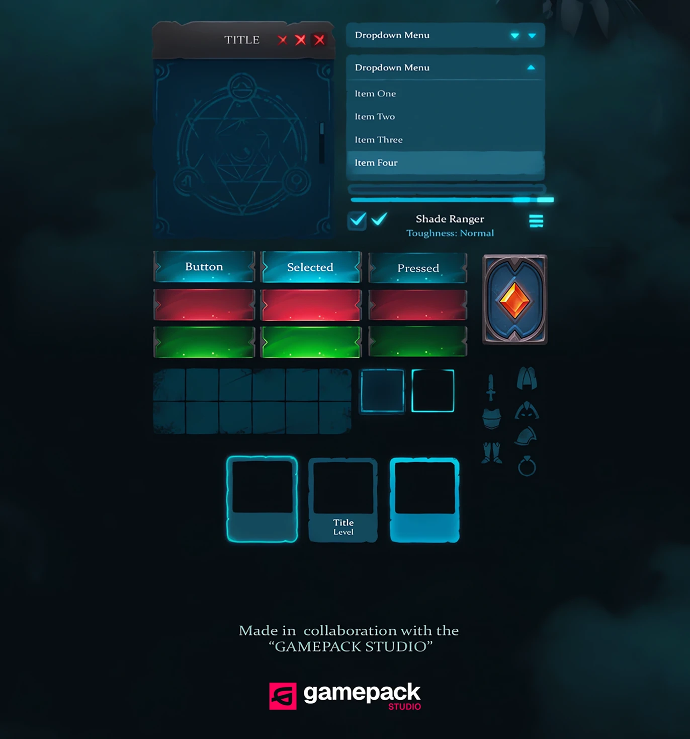 cardaclysm game ui