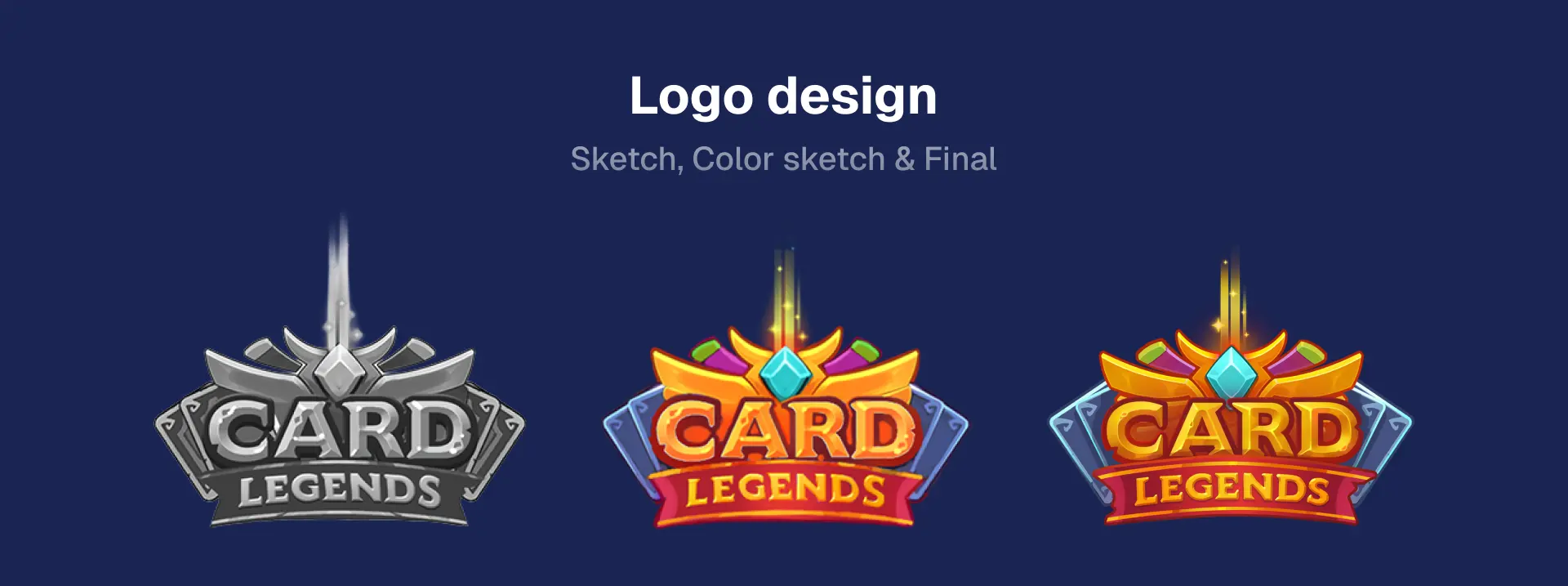 Card Legends logo design