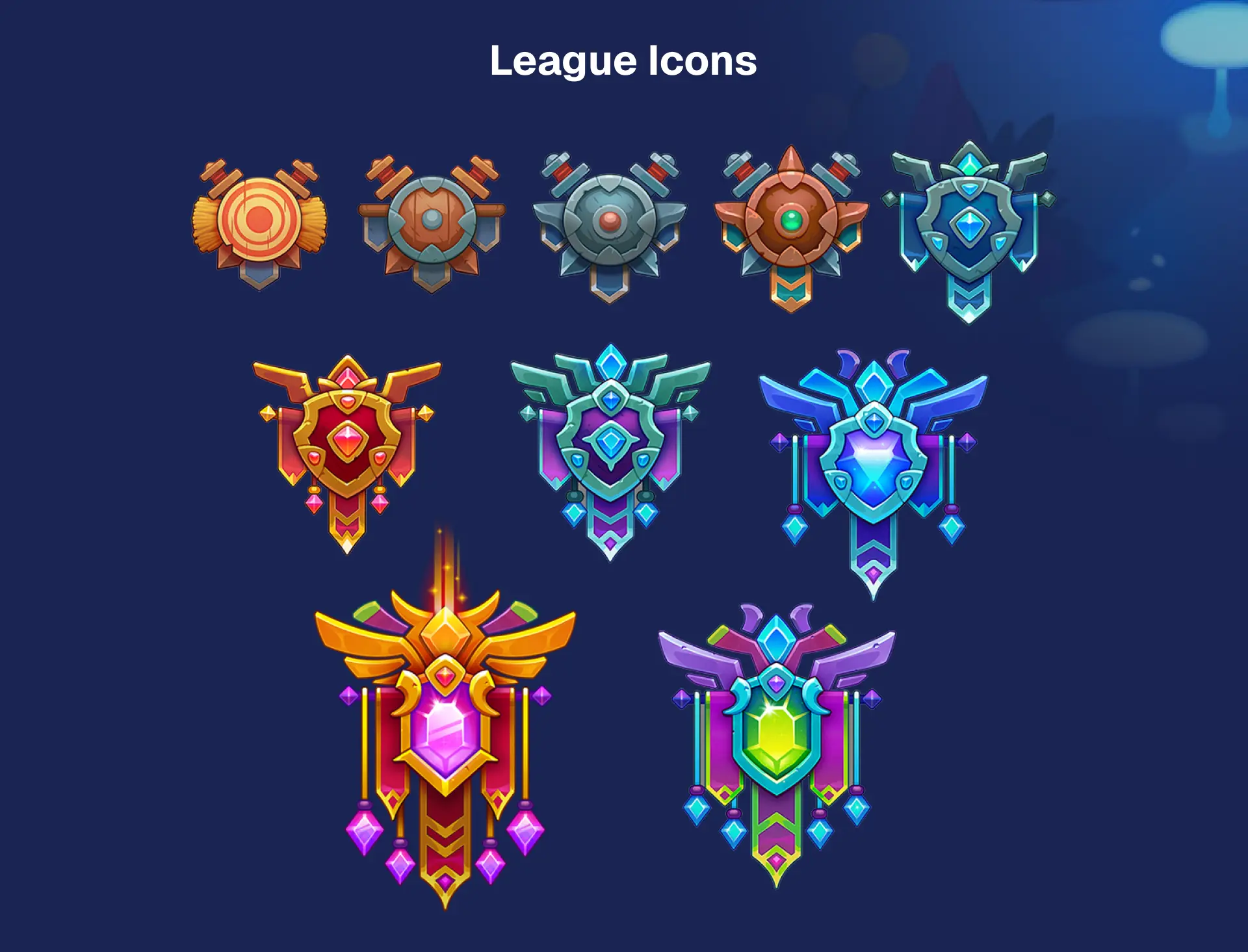 Card Legends clan icons