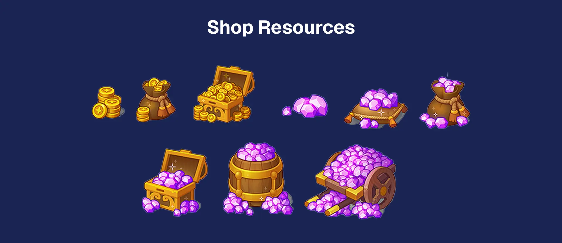 Card Legends shop resources