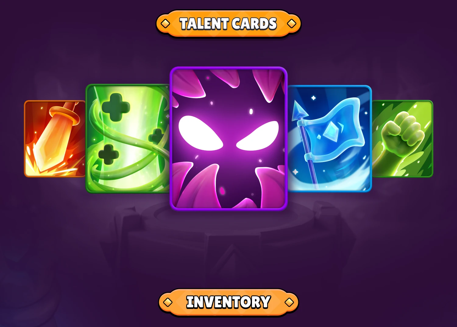 the Spellrift game talent cards