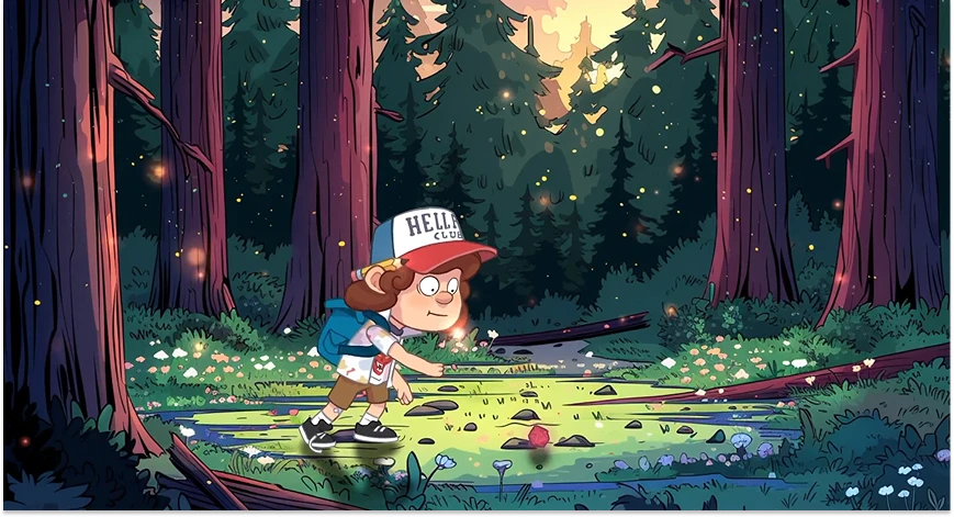 2d animation showreel cover