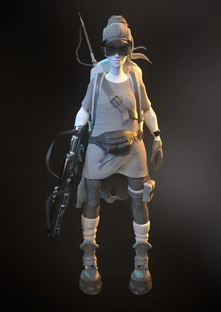 3D girl moba game