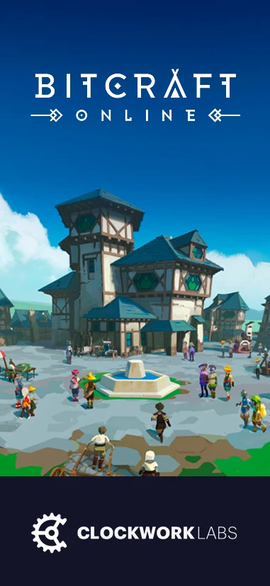 Clockwork Labs - Bitcraft online banner