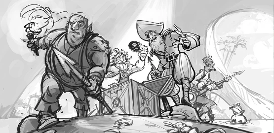 Concept Art - 2d service