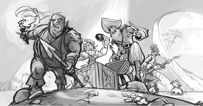 Concept Art - 2d service