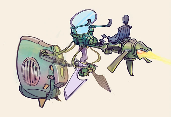 Concept Art - 3d service