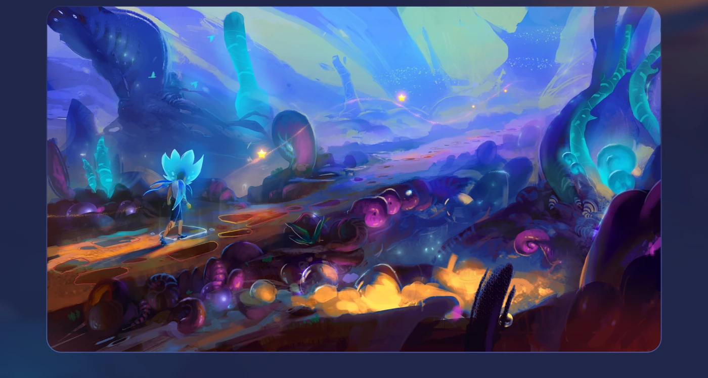 Harmony illustration game world