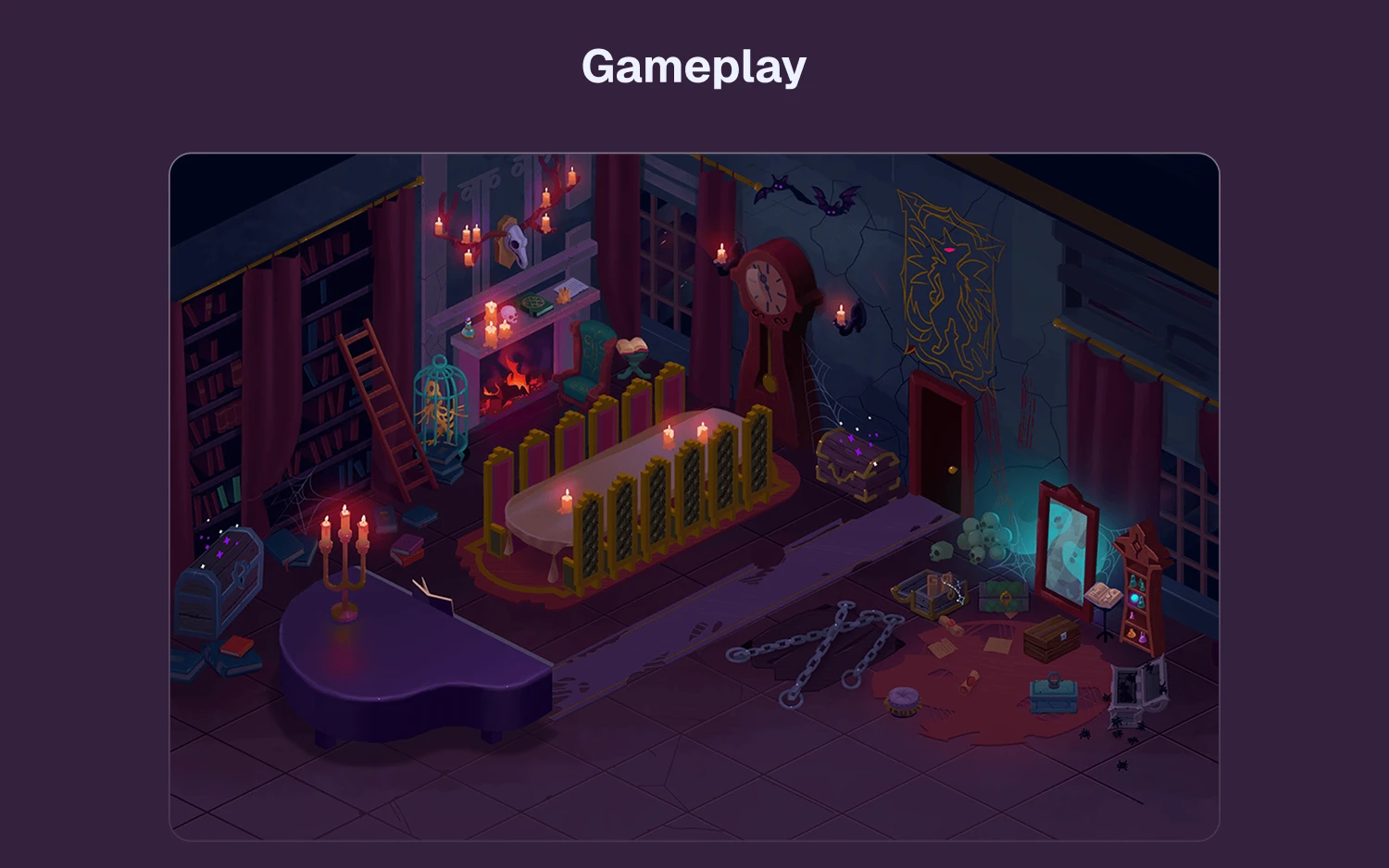 Haunted House gameplay art