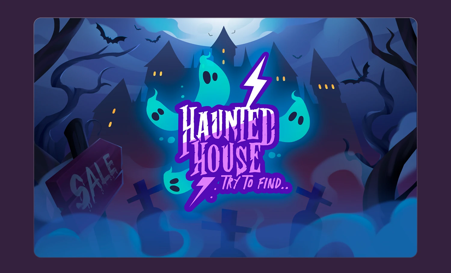 Haunted House illustration