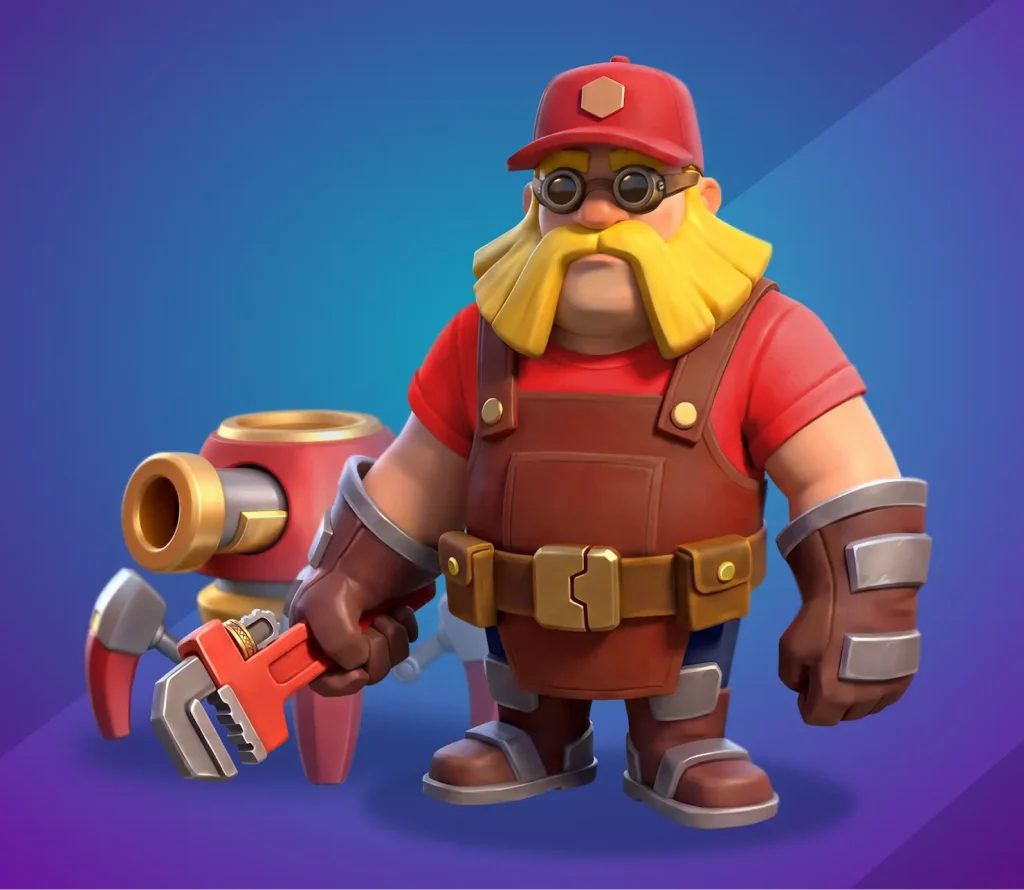 2d moba game character - Engineer