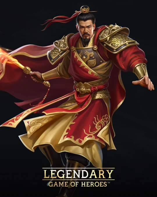 Liu Bei of the Shu Kingdom - Legendary game character