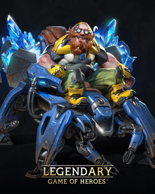 Minecart Spiderbot - Legendary game character