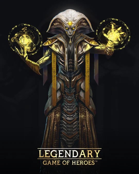 Spacecrypt God - Legendary game character