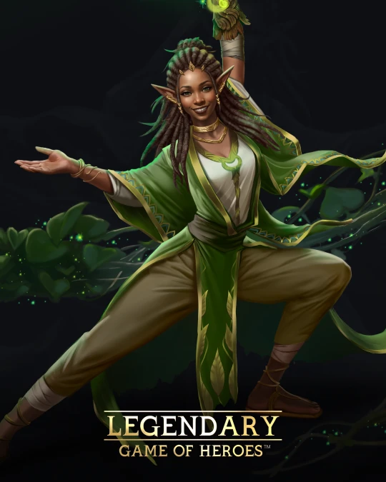 Swamp Monk - Legendary game character