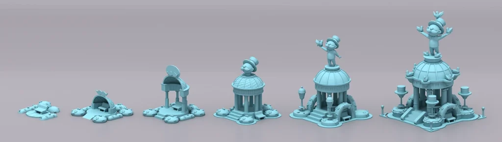 3D Monopoly Landmark