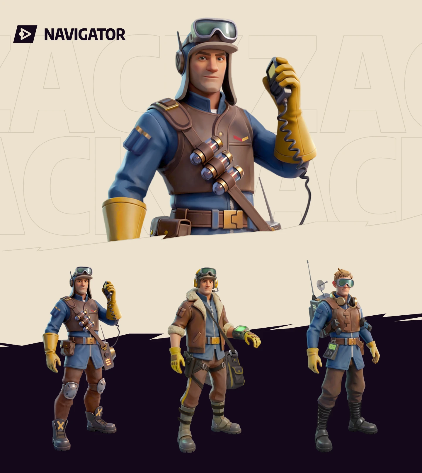 Navigator game character - Raiders of the Arc