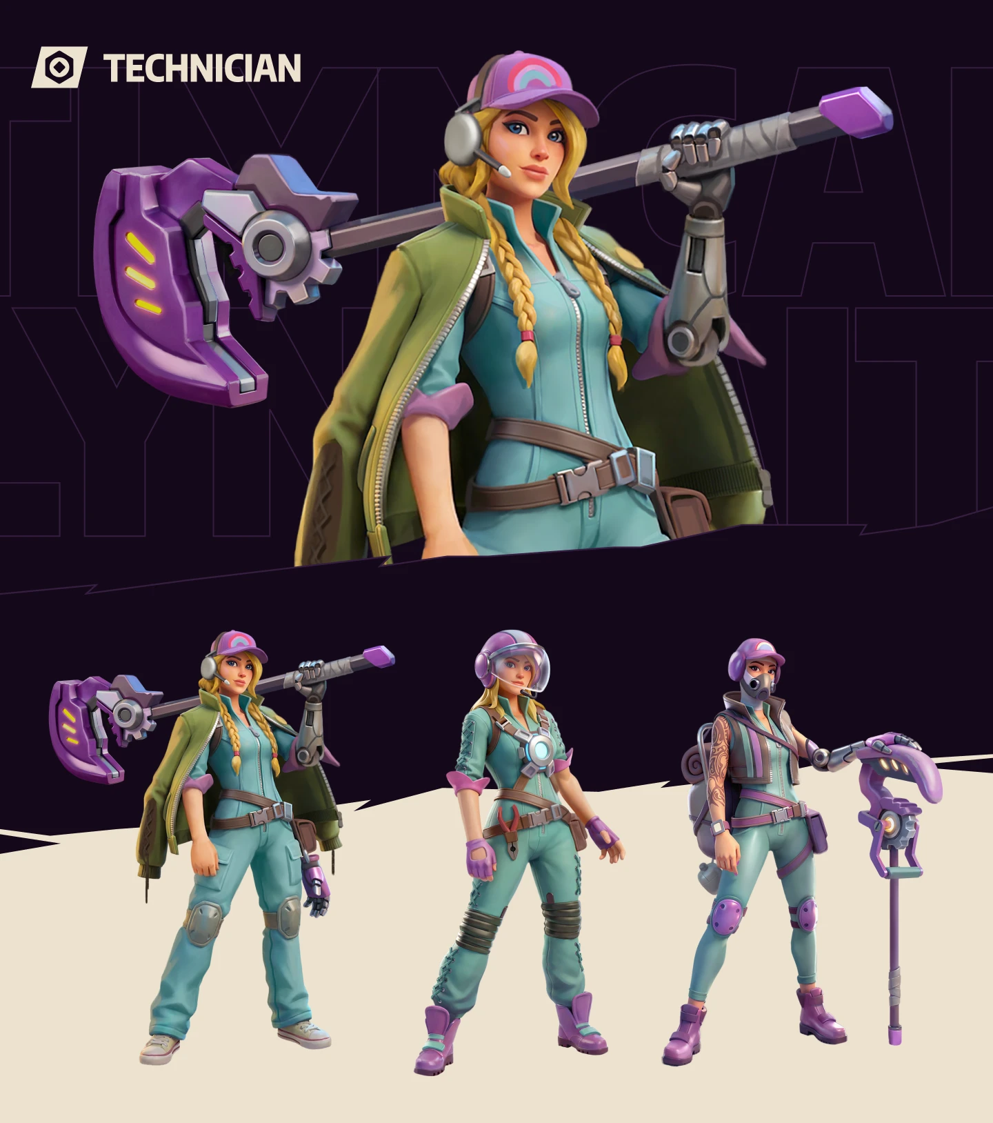 technician game character - Raiders of the Arc