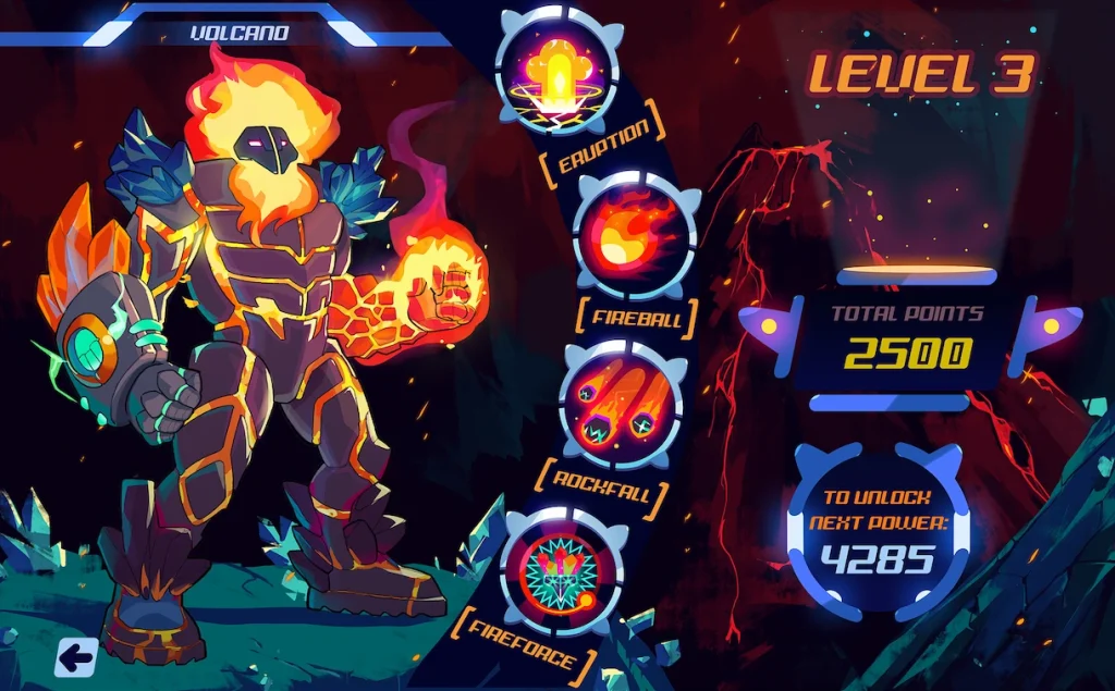 mobile shooter game UI