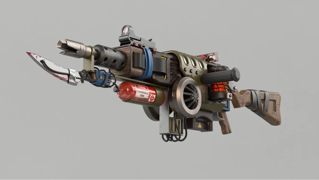 Zombie Gun 3d weapon