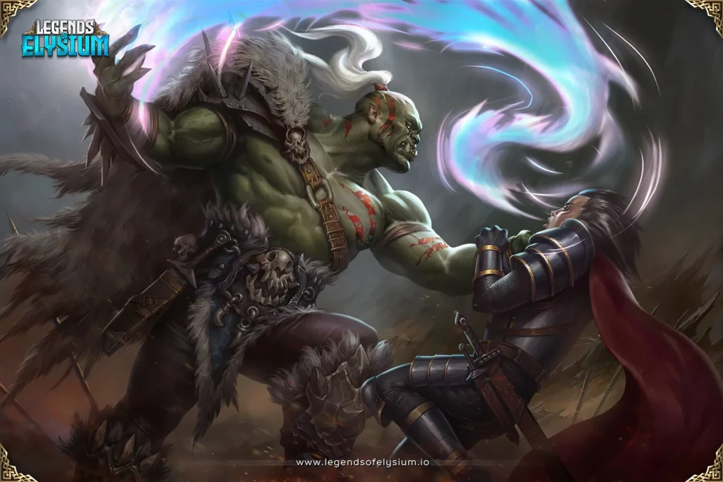 legends Elysium epic art illustration