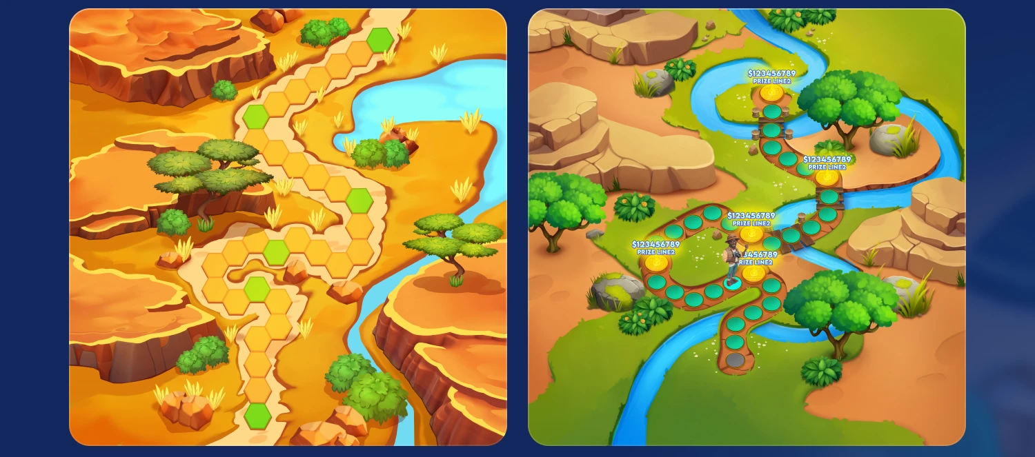 Wilderness Wonders game board location