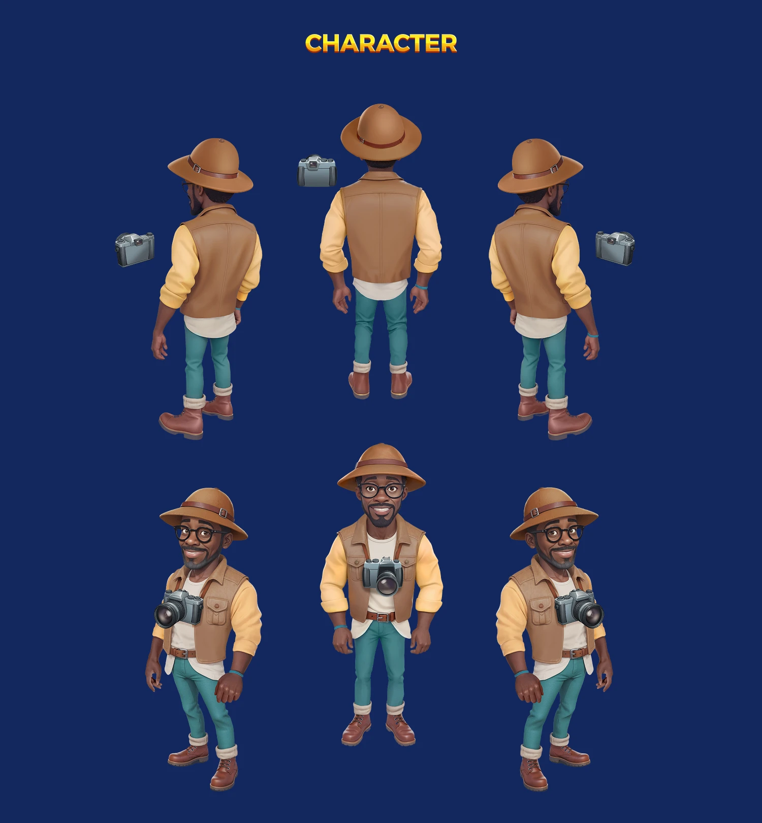 Wilderness Wonders game character adventurer