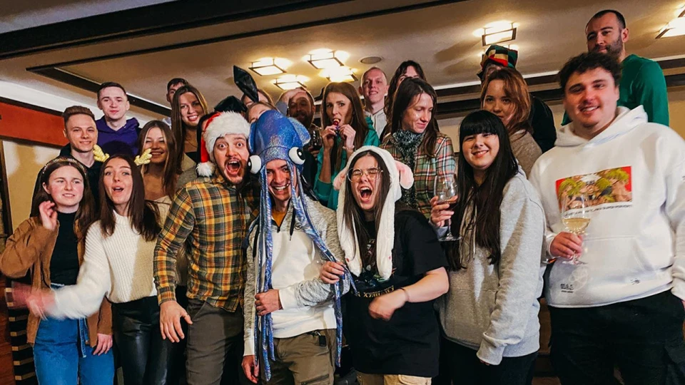 gamepack team winter party