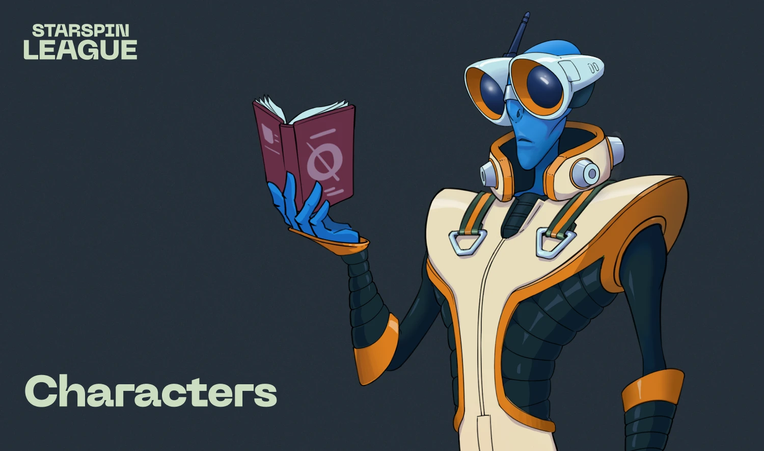 starspin league characters project cover