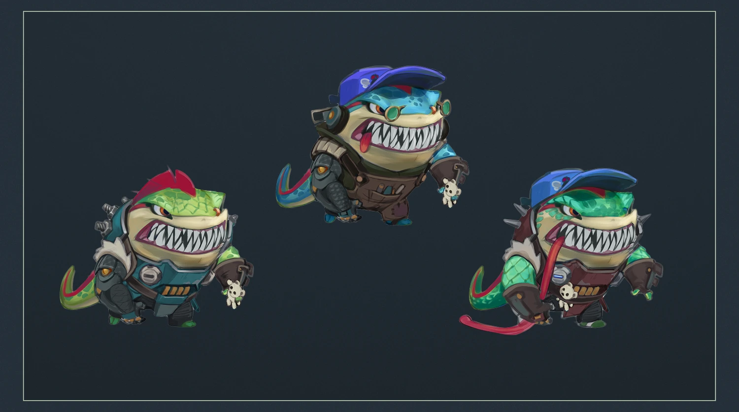 starspin league shark game character concept